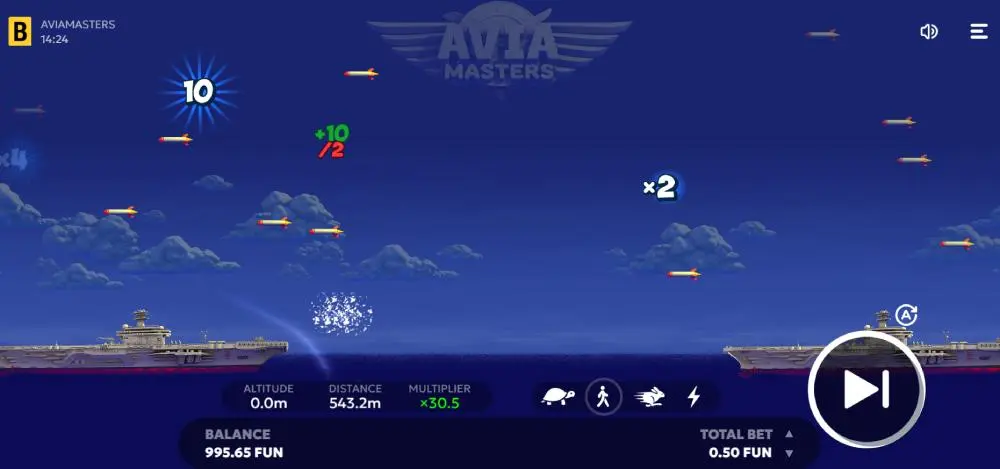 Wersja demonstracyjna Aviamasters. Wersja demonstracyjna Aviamasters.