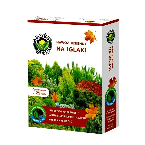 Ile nawozu sypać pod iglaki, aby cieszyć się zdrowym ogrodem?