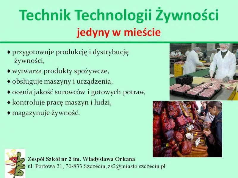 Kwalifikacje zawodowe w branży spożywczej